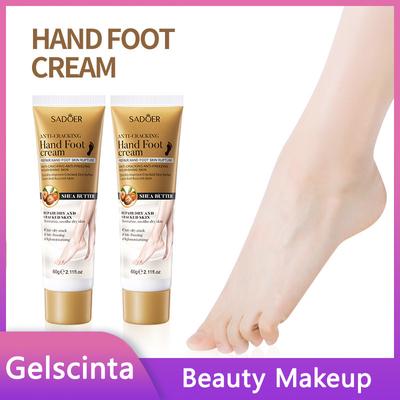 SADOER drėkinamasis ir drėkinamasis rankų ir pėdų kremas nuo įtrūkimų
