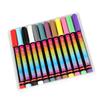 Marker Pens Painting Watercolor Pen Set Colorful Paint Markers, Smooth Art Project marker Pens for Cards Black Papers, 12 12 Colors