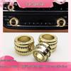 Baoma 5, 6, 7 Series Center Console Audio Knob Diamond Ring Decoration In Gold