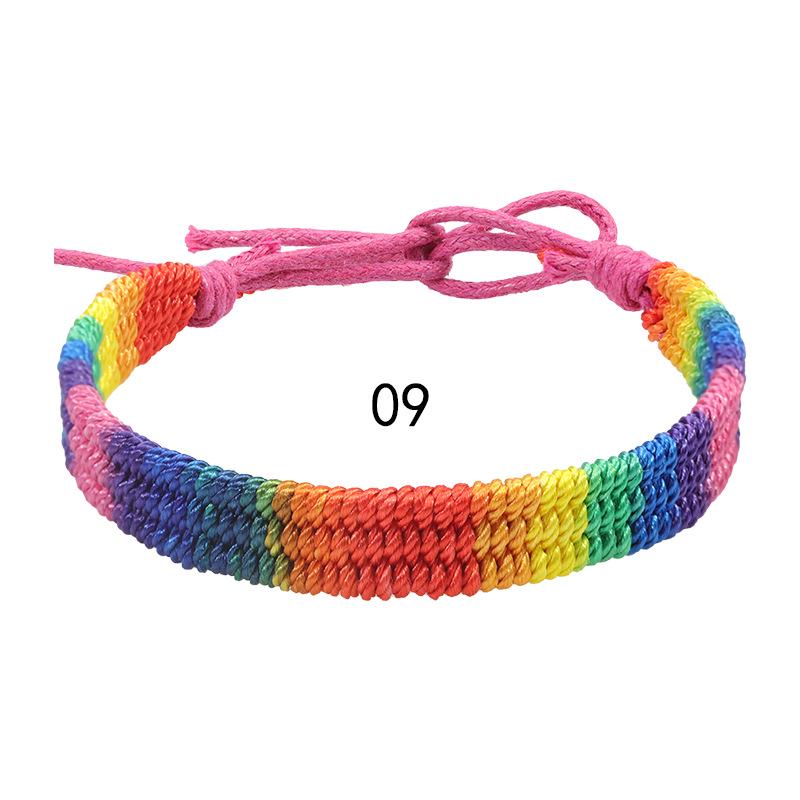 Bohemian Ethnic Handwoven Colorful Unisex Bracelet Ornament