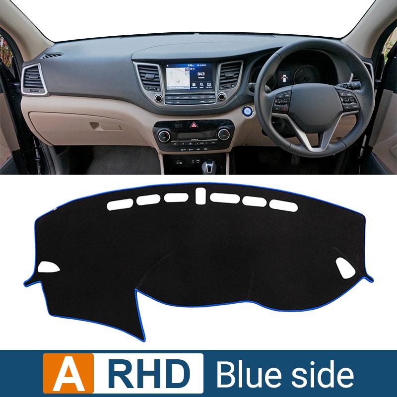 

Автомобильные аксессуары для Hyundai Tucson TL 2015 2016 2017 2018 Plug-in Hybrid Dashboard Cover Avoid Light Pad Anti-UV Carpets Mats