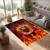 OGC Nice FC Soccer Football Pattern Soft Area Rug Non Slip Indoor Floor Carpet Sports Decor Mat for Bedroom