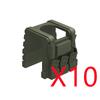 MOC City Building Blocks Weapons Accessories Special Forces Tactical Vest Armor Body Figure Helmet Equipment Pack Brick K062