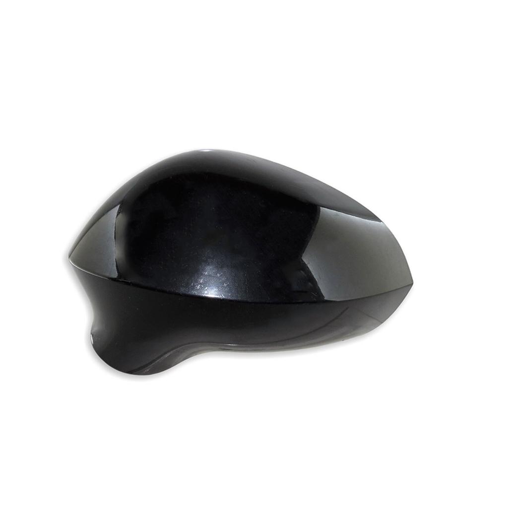 Rearview Mirror Cover Door Side Mirror Cap Wing Glass Glossy Black White Cover Cap for Seat Ibiza 2008-2017 for Leon 2006-2010