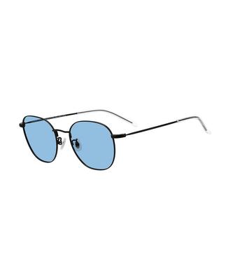 Zoff ZY212G07-14F2 Wellington Sunglasses Trend Metal Frame UV 99.9 Protection Unisex Matte Black