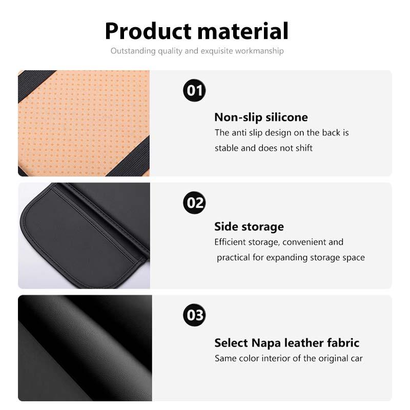For Skoda Car Armrest Box Storage Pad Center Console Anti-slip Support Mat Elbow Support Accessories octavia a5 a4 mk1 2 fabia fsvr64