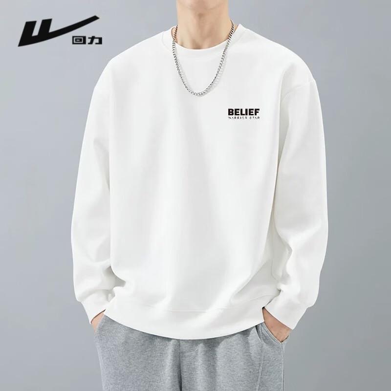 Warrior Men's Round Neck Long-Sleeve Sweatshirt
