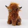 26-27 26cm Highland Cow Cuddly Soft Toy - Scottish Scotland Cow Plush