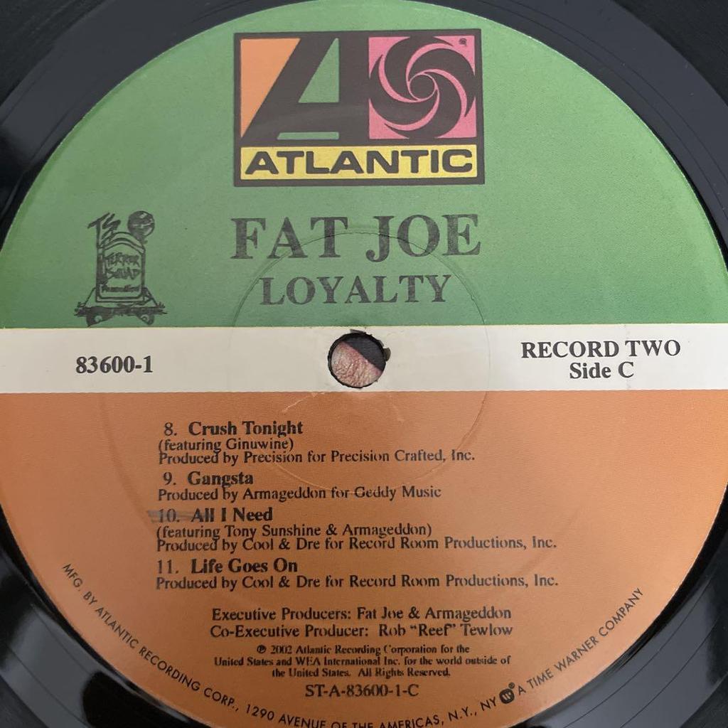 [USED] Rare Fat Joe Loyalty Records Fat Joe
