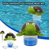 Turtle Swimming Pool Floating Water  Box, Swimming Pool Cartoon Water Floating Retractable Large Capacity  Dispenser