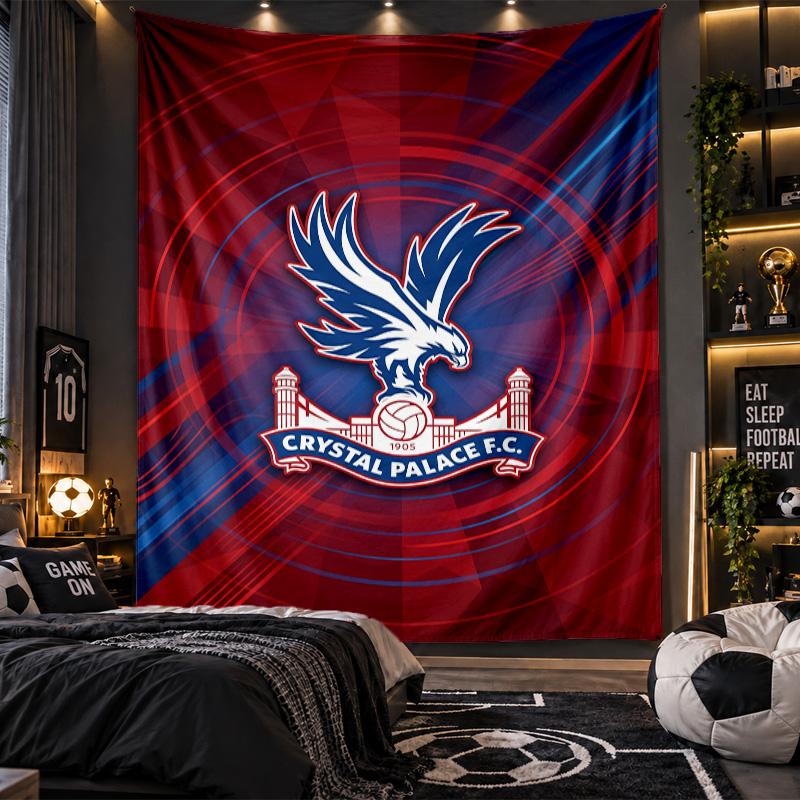 Wall Hanging Tapestry Crystal Palace Print Cloth for Living Room Bedroom Home Decor