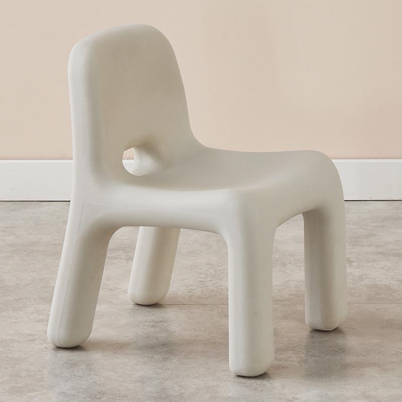 Скандинавский детский пластиковый стул для учебы и обеда - Простой домашний стиль