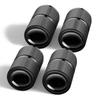 4PCS Aluminum Alloy Tire Valve Cap Anti-theft Decorative Cover General Automobile Valve Cap