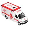 Ambulance Toy Rescue Ambulance Friction Powered Light and Sound Kids Toy Car Emergency Vehicle Push Pretend Play