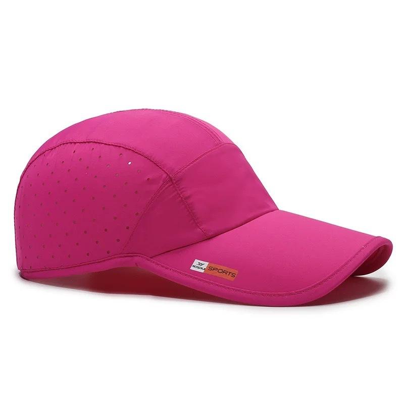 Summer Baseball Cap Men's Sun Cap Breathable Quick Drying Sun Cap Outdoor Travel Mountaineering Running Sun Protection Cap