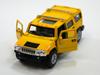 KiNSMART Hummer H2 SUV Amarelo Caixa de Janela 140 200-527