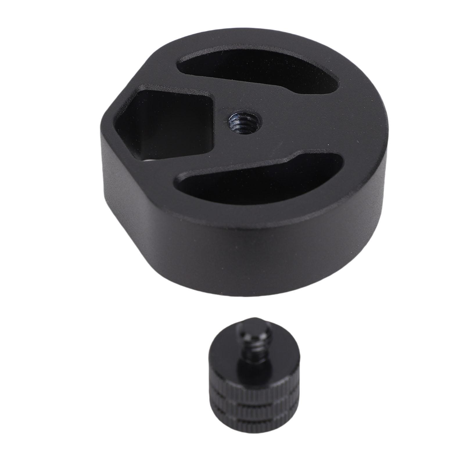 

Tripod Adapter Suitable for Mini Dish Aluminum Alloy 1 4in 20 and 3 8in 16 Threaded Mount Adapter