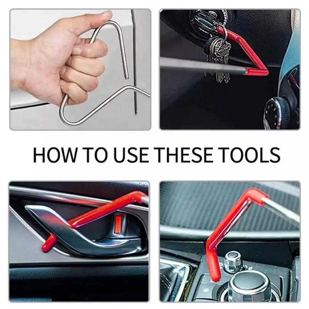 Car Tool Car Window Door Kit Inflatable Air Pump Air Wedge Removal Door Repair Auto Wedge Audio Door Interior Flooring Pane X3k5
