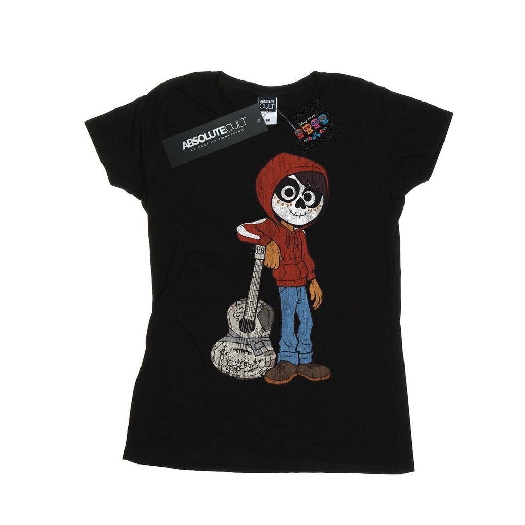 Disney Damen/Damen Coco Miguel mit Gitarren-Baumwoll-T-Shirt