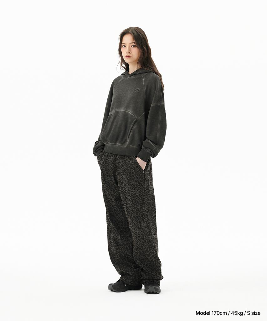 MAHAGRID Curved Leopard Pant Khaki(Mg2Ffmpa10A)