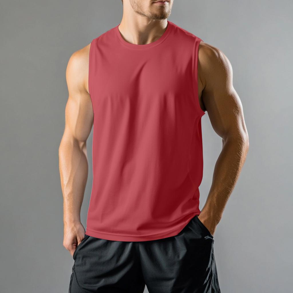 Pánská sportovní ležérní vesta bez rukávů