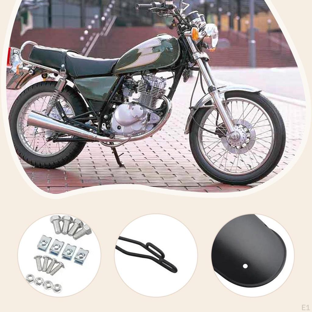 Motorcycle Mudguard Protector Easy Installation Replacement Decor Modify Parts Sturdy