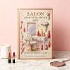 Salon Advent Calendar 2025 24 Days Acrylic Ornament Box with Beauty Themed Surprises Christmas Countdown Decor for Makeup Lovers & Holiday Fun