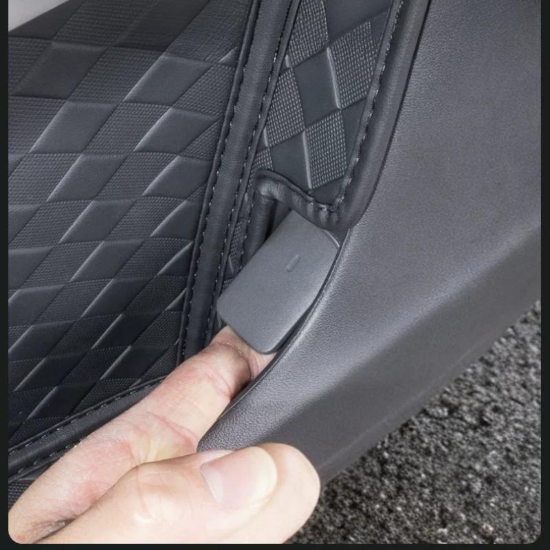 4PC For XPENG G6 2023 -2026 Lower Door Leather Storage Pocket Nappa Leather Anti Scratch Wear Resistant Interior Car Accessories