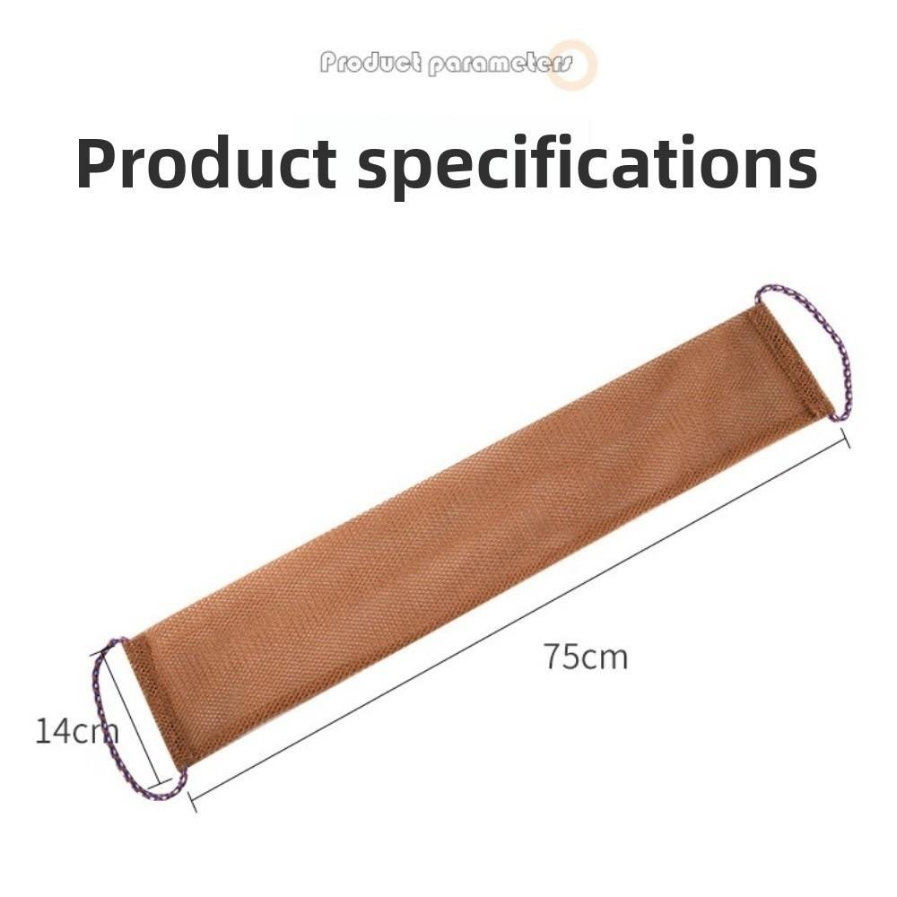 Long Length African Net Sponge Reusable Bath Net Sponge New Exfoliating Net  Bathroom