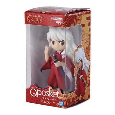 BANDAI Inuyasha Q Posket Miniature Collection Set 4 Gashapon