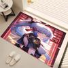 1pc Genshin Impact Characters4 Print Area Rug - Soft, Washable Non-Slip Indoor Mat, Living Room, Home Office Decorative Rug,Office Decorative