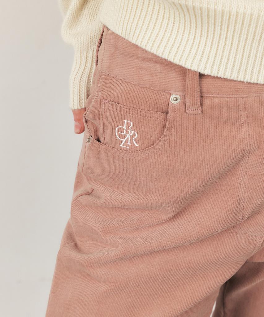 CITYBREEZE Corduroy Comfort Bootcut Pants_Pink