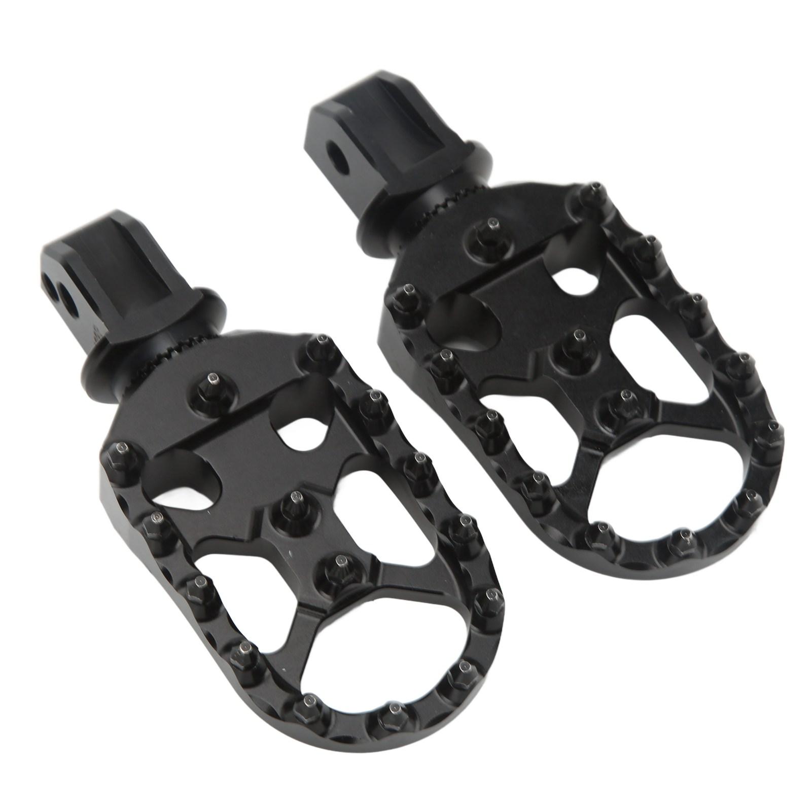 1 Pair Motorcycle Rear Footpegs CNC Aluminum Anodized   Replacement for F900R F900XR 2020‑2022