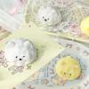 Dog Cat Dessert Squeeze Toy Stress Relief Pet Animal Shape Dessert Sensory Fidget Toy Slow Rising Hand Relaxation Decompression Stress Ball