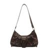 Y2K Retro Rivet Shoulder Bag Pu Leather Motorcycle Bag Punk Crossbody Bags  Girls