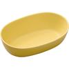 Hasami Ware Oval Bowl Diameter 14465 "Essence" (M), 17cm, Yellow,