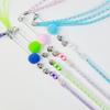 Elastic Pom-pom Cat Teaser Stick with Plush Ball and Tassel - Interactive Cat Toy