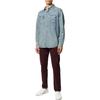 Polo Ralph Lauren Ss22 Solid Color Single-Breasted Denim Long Sleeve Shirt Men shirts Blue 710703936-001