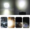 12V 24V 10Leds Light Bar Work Light Bar Square Spotlight Headlights For Truck Offroad Car Motorcycle Tractor SUV ATV Accessories