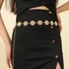 Gold Color Chain Belt Vintage Waist Chain New Chain Waistband  Skirt Decor