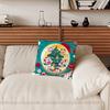 Cartoon Cute Pillow Case Sofa Living Room Bedroom Headboard Backrest Cushion Square Cushion D-Doraemons Nap Time