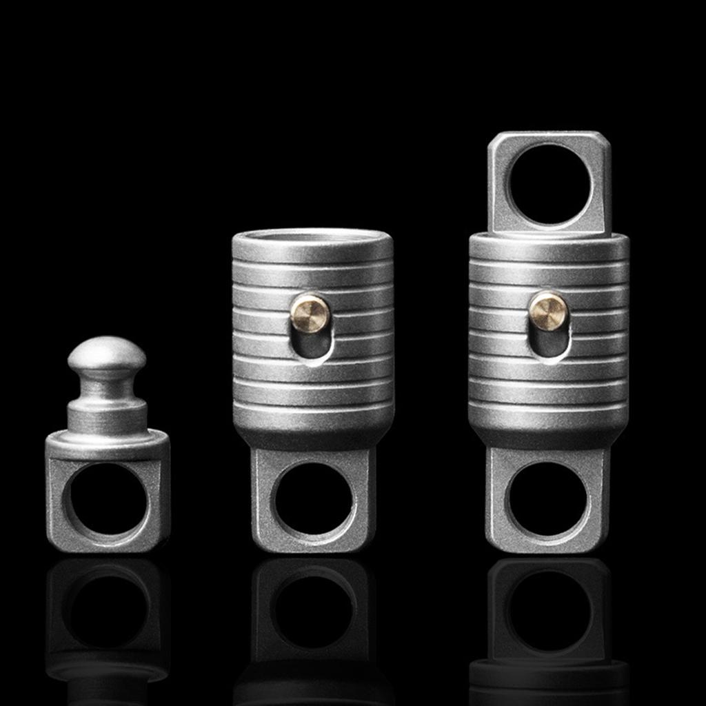 Pack Of 2 Keychains Holder Lightweight Design For Secure Key Carrying Business And Outdoor Use Organized Key Management