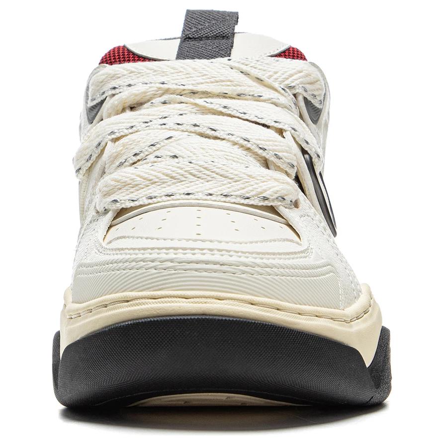 Li Ning Campaign 3 Slip Resistant Cushioning Abrasion Resistant Height Increasing Low top Skateboard Shoes Men's AGCV081-1