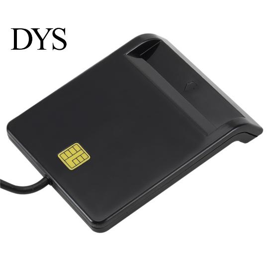 Card Reader Adapter 1 Set Intelligent Identification SM/C/ID/SD Accurate Reading with LED Memory Light Support Touch Chip Operations Smart Office