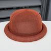 Simple versatile crimped dome top hat women's spring summer hollow breathable versatile ball hat sunshade cool hat