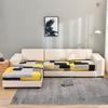 Stretch Floral Sofa Seat Cushion Cover Elastic Sofa Covers For Living Room Armchair Couch Cover L-Shape Sofa Cover Removable
