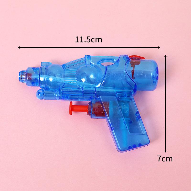 Water Gun Squirt Toys Mini Candy Color Portable Kids Transparent Small Water Rifle Summer Children's Gifts Toys Easy Operation