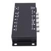Répartiteur Vidéo 4 Canaux 1080P AHD Commutateur Écran Vidéo Splitter pour Caméra de Recul de Voiture 4 Canaux pour Camping-car Camion Bus