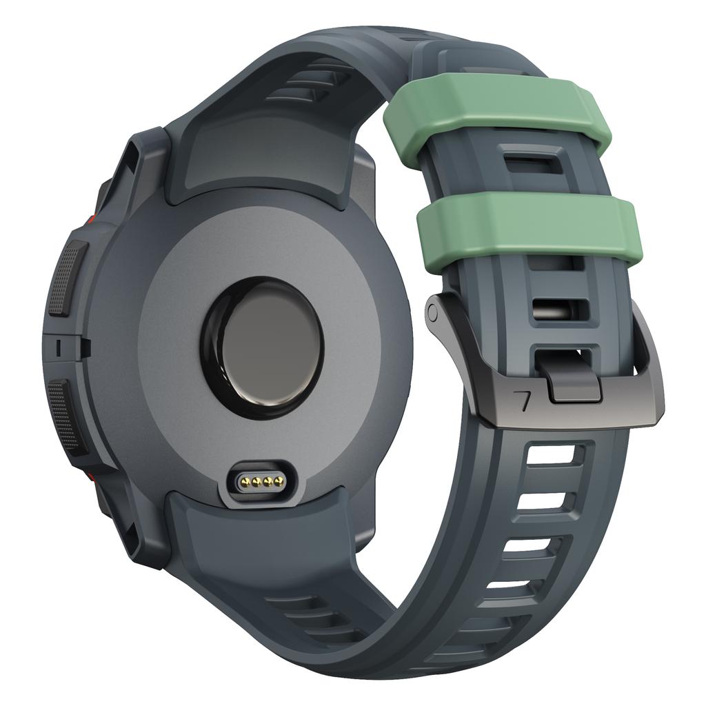 For Garmin Instinct 3 AMOLED 45mm/Instinct 3 Solar 45mm Smartwatch Band Breathable Sports Silicone Strap