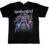 Lamb Of God T-shirt Heavy Metal Rock Tee Adult Men's 100% Cotton Black New